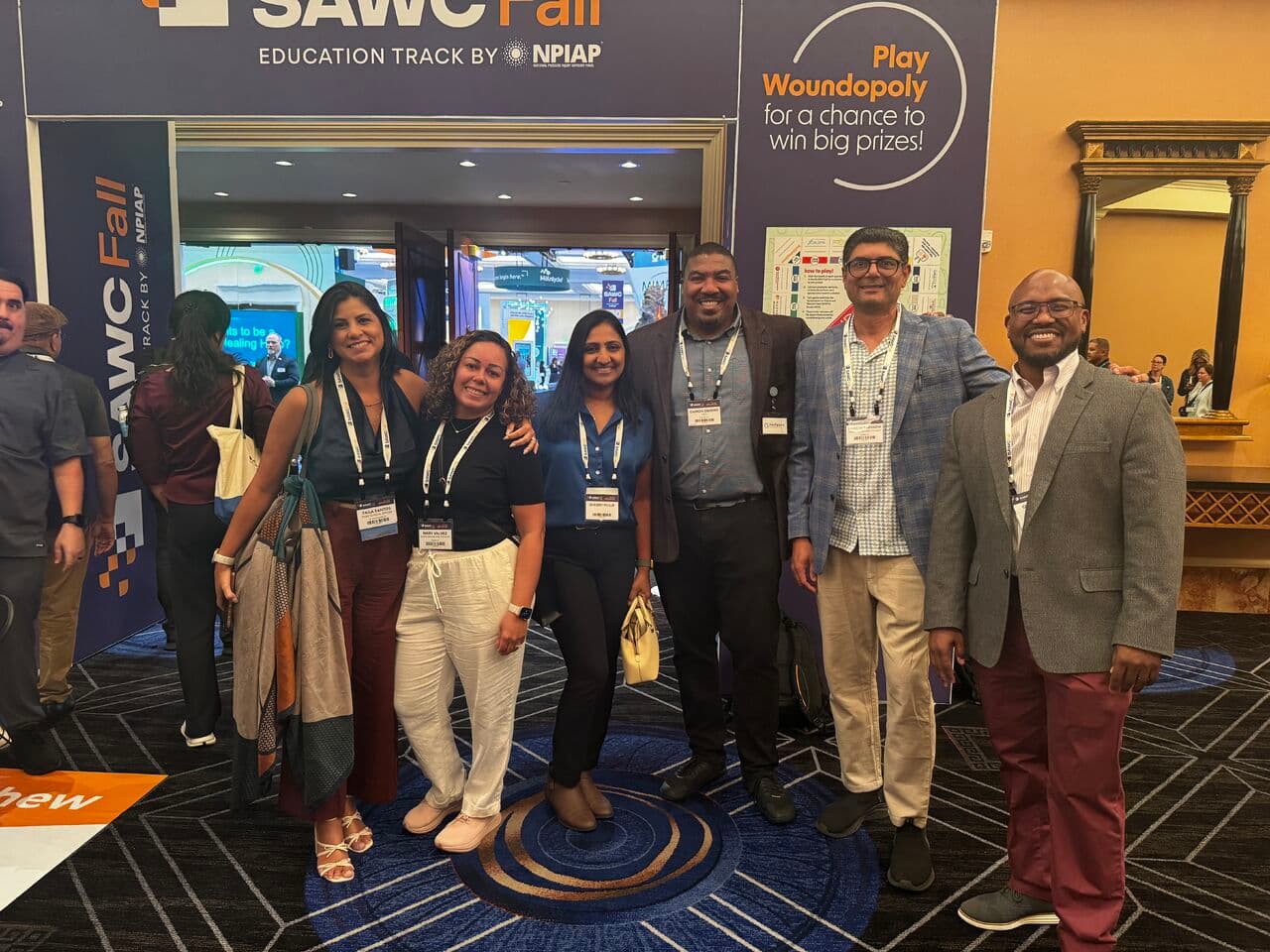 Medipyxis team at SAWC Fall wound care conference